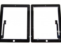 Тачскрин iPad 3/iPad 4 (A1416/A1430/A1403/A1458/A1459/A1460) черный 2 класс 