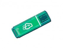USB Flash SmartBuy Glossy 4GB зеленый, SB4GBGS-G 