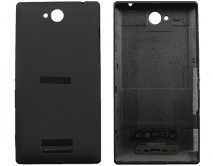 Задняя крышка Sony Xperia C (C2305) черная 2 класс