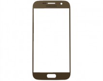 Стекло дисплея Samsung G930FD Galaxy S7 золото