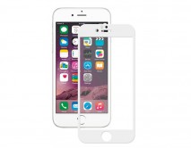Защитное стекло iPhone 6/6S 3D белое, Deppa, 61996 