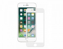 Защитное стекло iPhone 7/8 3D белое, Deppa, 0.3мм, 62036 