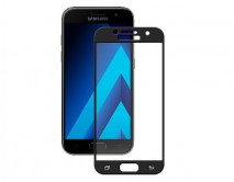 Защитное стекло Samsung A320F Galaxy A3 (2017) черное, Deppa, 0,3мм, 62290 