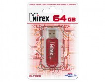 USB Flash MIREX Elf 64GB красный, 13600-FMURDE64