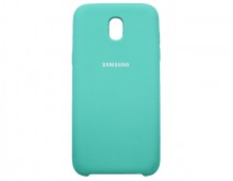 Чехол Samsung J530F Galaxy J5 2017 Silicone case (голубой) 