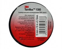 Изоляционная лента TEMFLEX 1300 15мм х 10м 