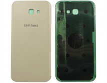 Задняя крышка Samsung A720F Galaxy A7 (2017) золото 1 класс
