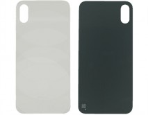 Задняя крышка (стекло) iPhone X белая 1 класс 