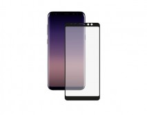 Защитное стекло Samsung A730F Galaxy A8+ (2018) 3D черное, Deppa, 62410 