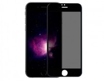 Защитное стекло iPhone 6/6S Plus Full приватное черное 