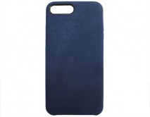 Чехол iPhone 7/8 Plus Suede темно-синий