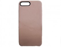 Чехол iPhone 7/8 Plus Suede розовый 