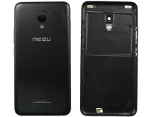 Задняя крышка Meizu M5 черная 1 класс 