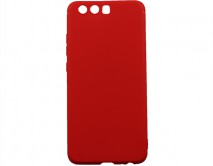 Чехол Huawei P10 силикон красный 