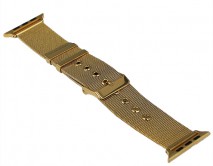 Ремешок Watch Series 42mm/44mm/45mm/49mm стальной золото