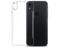 Чехол iPhone XR силикон прозрачный 