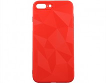 Чехол iPhone 7/8 Plus Геометрия (красный)