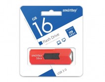 USB Flash 3.0 Smartbuy STREAM 16GB красный, SB16GBST-R3