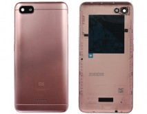 Задняя крышка Xiaomi Redmi 6A розовая (2 SIM) 1 класс 