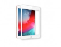 Защитное стекло Apple iPad Pro 10.5/Air (2019)/10.2 (2021) Full белое 