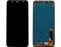 Дисплей Samsung J810F Galaxy J8 (2018) + тачскрин черный (Копия TFT) 