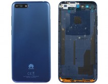 Задняя крышка Huawei Y6 2018 синяя 1кл