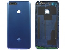 Задняя крышка Huawei Y6 Prime 2018 синяя 1кл