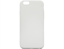 Чехол iPhone 6/6S пластик (белый)