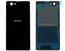 Задняя крышка Sony Z1 Compact (D5502/D5503) черная 1 класс 