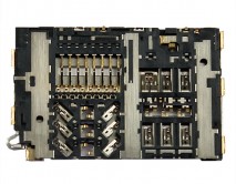 Коннектор SIM + MMC Samsung A310F/A510F/A600F/A605F/J330F/J415/J530F/J600F/J610F/J730F/J810F