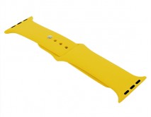 Ремешок Watch Series 42mm/44mm силиконовый yellow, SM #16 