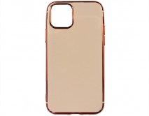 Чехол iPhone 11Pro Глянец (розовый)