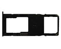 Держатель SIM Samsung A20S (1 SIM) черный
