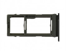 Держатель SIM Samsung G970F S10e (1 SIM) черный