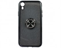 Чехол iPhone XR Shine&Ring (черный)