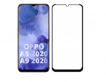 Защитное стекло Oppo A9 (2020) Full черное 