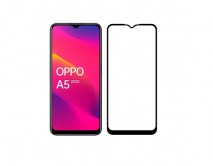 Защитное стекло Oppo A5 (2020) Full черное 