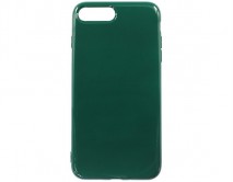 Чехол iPhone 7/8 Plus Силикон 2.0mm (темно-зеленый)