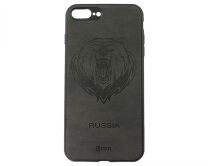 Чехол iPhone 7/8 Plus KSTATI Тиснение (рык медведя)