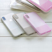 Чехол iPhone XR Translucent (розовый)