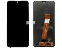 Дисплей Samsung A015F Galaxy A01 + тачскрин черный (Узкий коннектор) 1 класс 