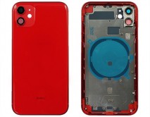 Корпус iPhone 11 красный 1кл 