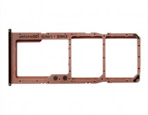 Держатель SIM Samsung A51/A71 (2 SIM) розовый