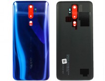 Задняя крышка Oppo A5 (2020) синяя 1 класс 