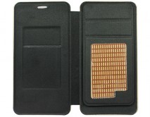 Чехол-книжка Soft-Touch универсальный с клеем  6.0-6.5'' (золотой) 