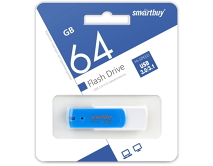 USB Flash 3.0 SmartBuy Diamond 64GB синий, SB64GBDB-3 