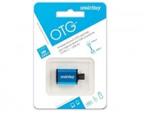 OTG Type-C 3.0 - USB Smartbuy, синий, SBR-OTG05-B 