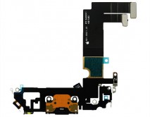 Шлейф iPhone 12 Mini на системный разъем черный 1 класс