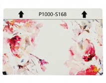 Защитная плёнка текстурная на заднюю часть Цветы (Цветы розовые, S168) 