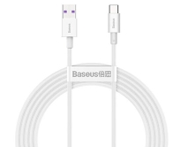 Кабель Baseus Superior Series Fast Charging Type-C - USB 66W белый, 1м (CATYS-02)